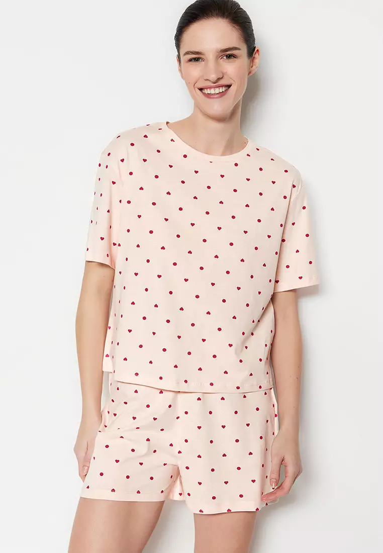 Heart Pajamas Set