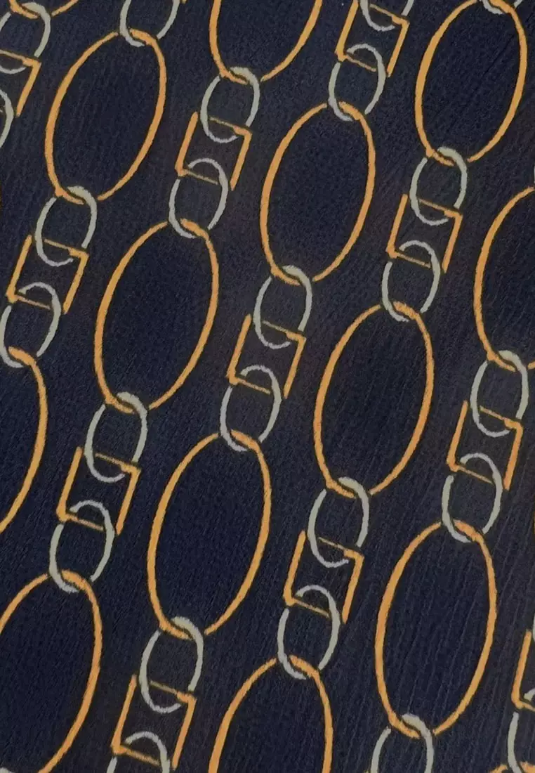 Freya Chain Print Satin Blouse