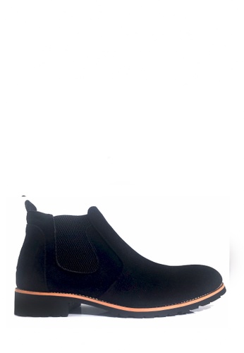 Twenty Eight Shoes black Chelsea Boots In Suede VM2566 6CD58SH11DDC5EGS_1