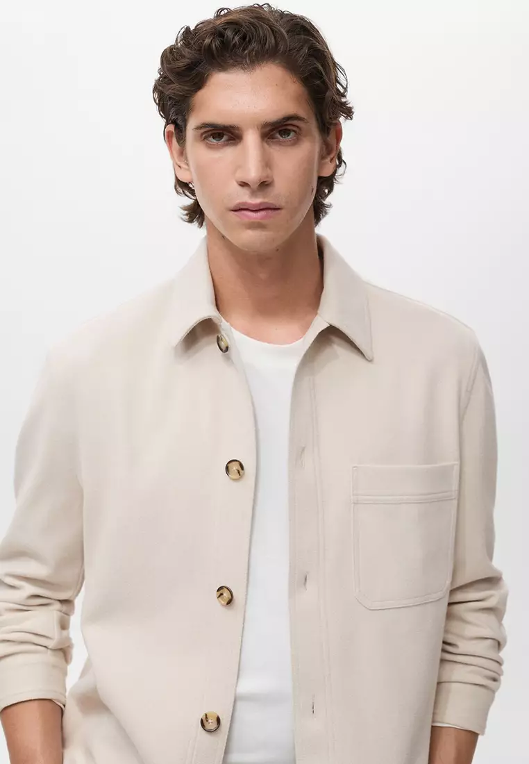 Regular Fit Flannel Overshirt