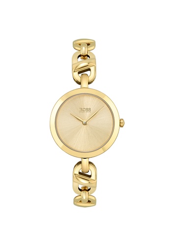 Hugo Boss gold BOSS New Chain Gold Women's Watch (1502591) ED2F5ACEC36045GS_1