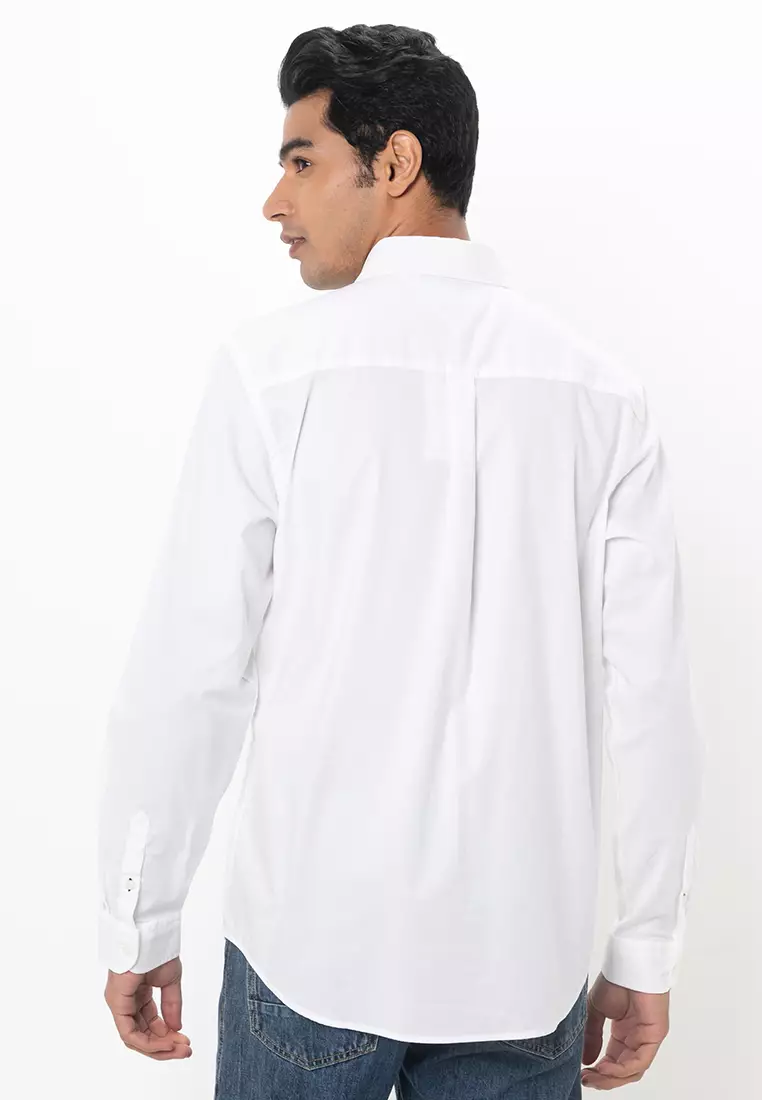 Oxford Solid Long Sleeves Shirt - Tommy Mainline