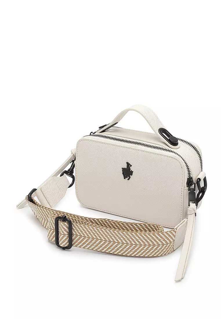 Women's Sling Bag / Crossbody Bag - White