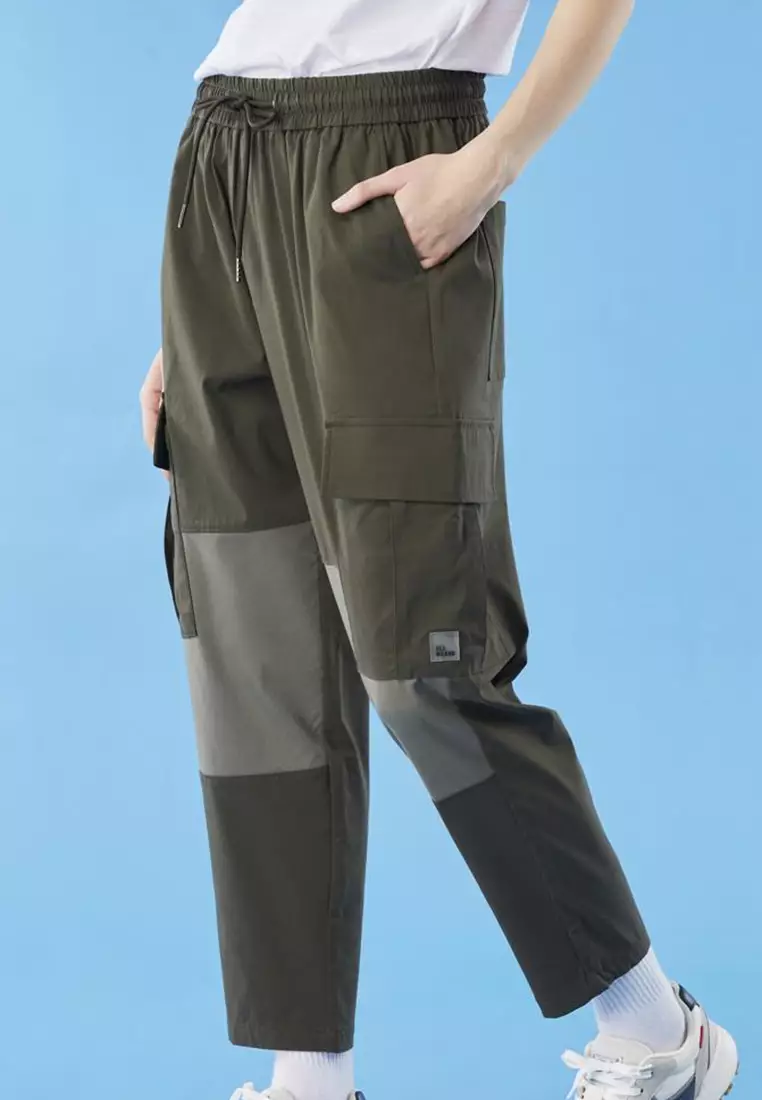 Block pocket cargo discount pants