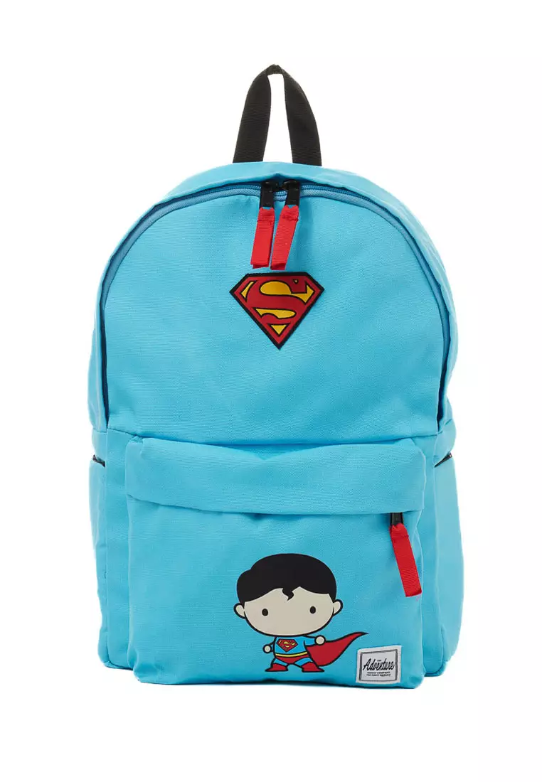 Backpack shop with kids