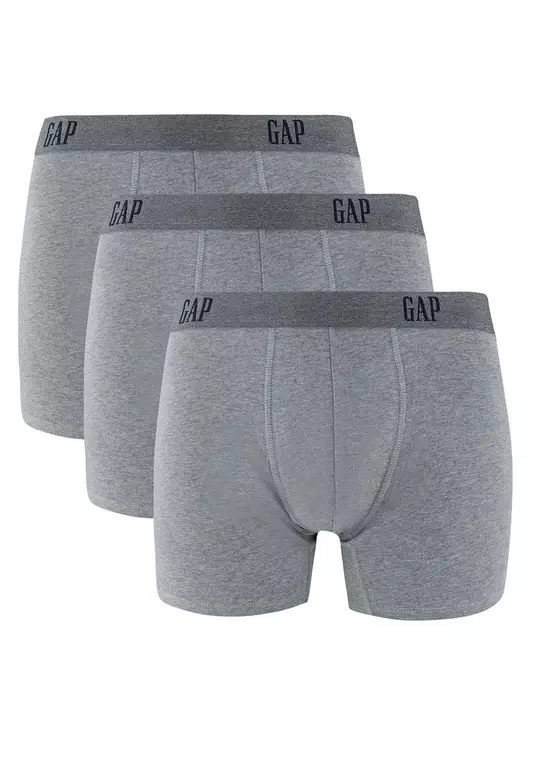 3 Packs Basic Boxer Briefs