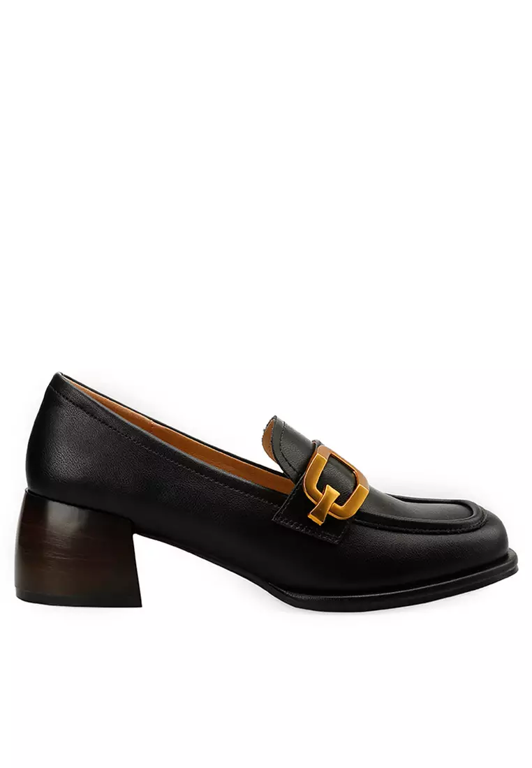 Discount on Twenty Eight Shoes  shoes - SKU: 5cm Buckle Leather Loafer Te6810-2