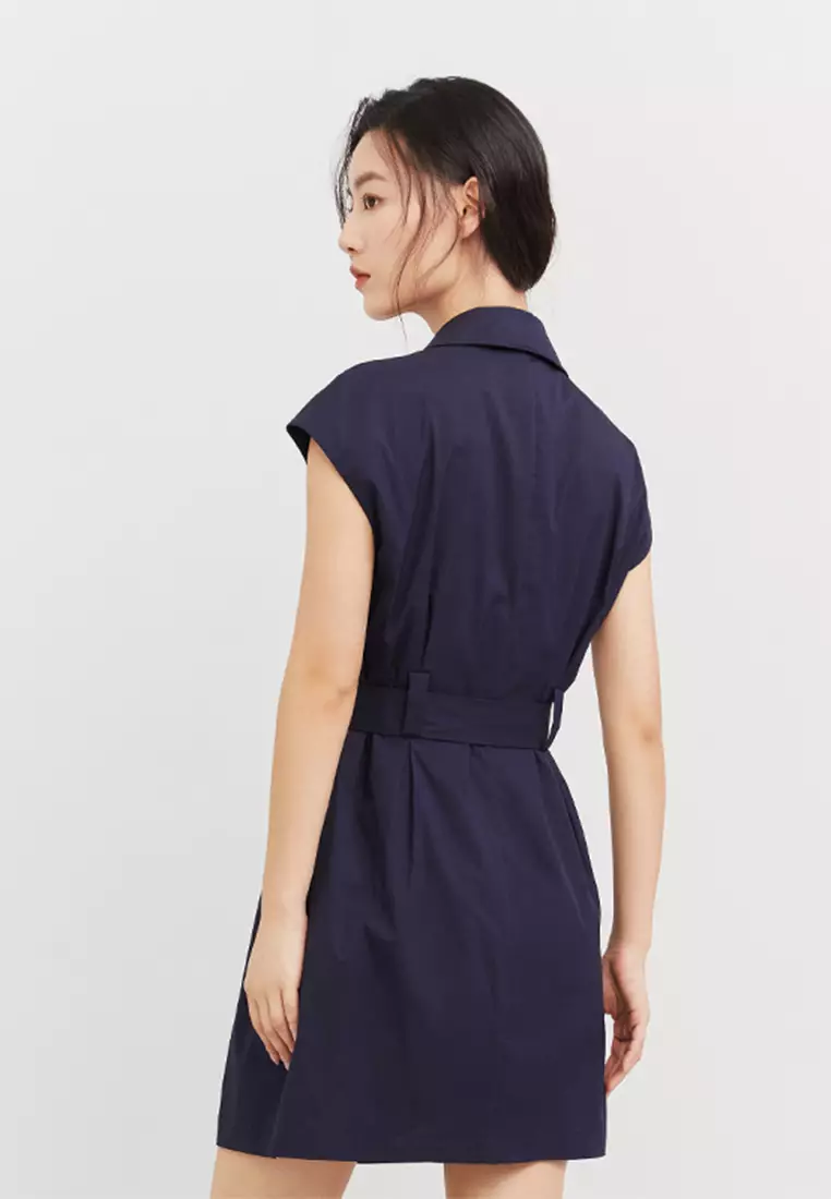 Utility Midi Shirt Dress