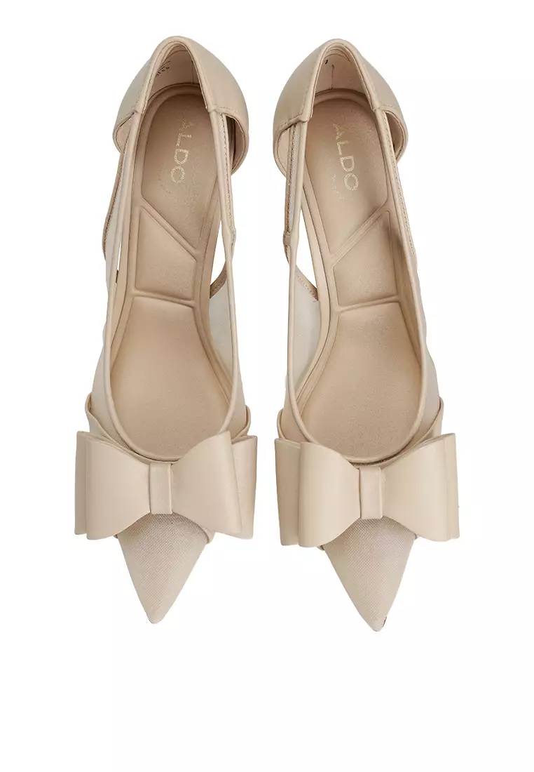 Prestigious Ribbon Pump Heels