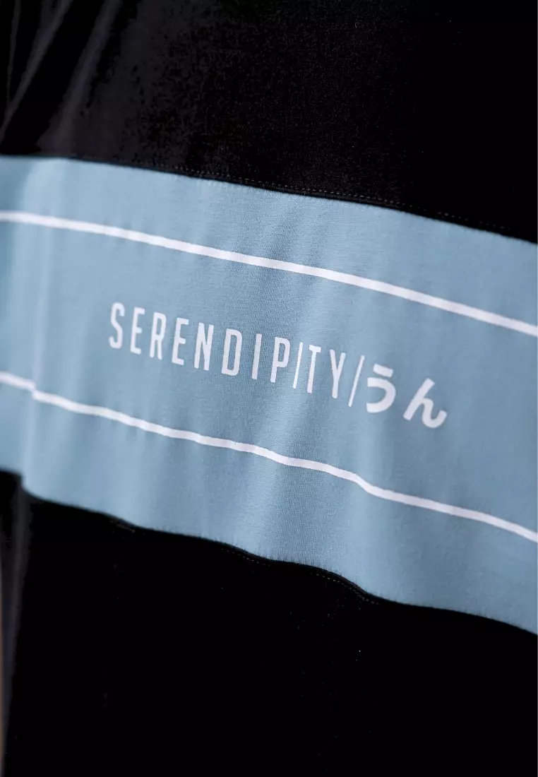 Ryusei Kaos Pria Serendipity Black