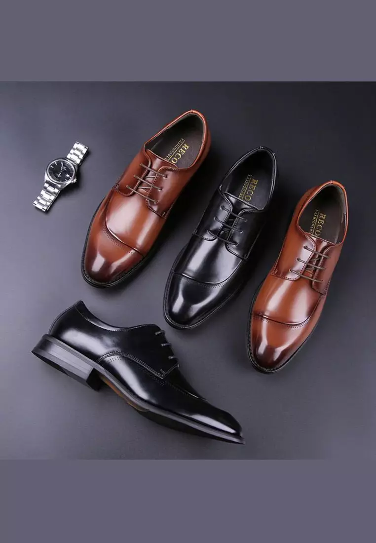 Basic Business Leather Oxford Shoes 355-1