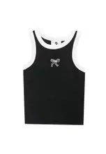 黑色/白色蝴蝶結