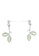 midzone silver MIDZONE Korean Series Forest Life Green S925 Silver Pin Earring - F20104-ER011 774CCAC99DDF8EGS_1