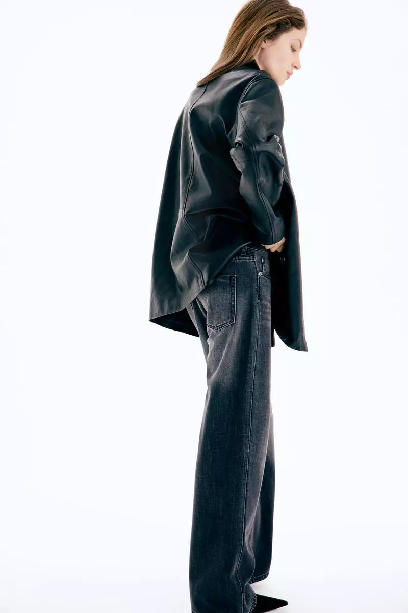 Wide High Jeans