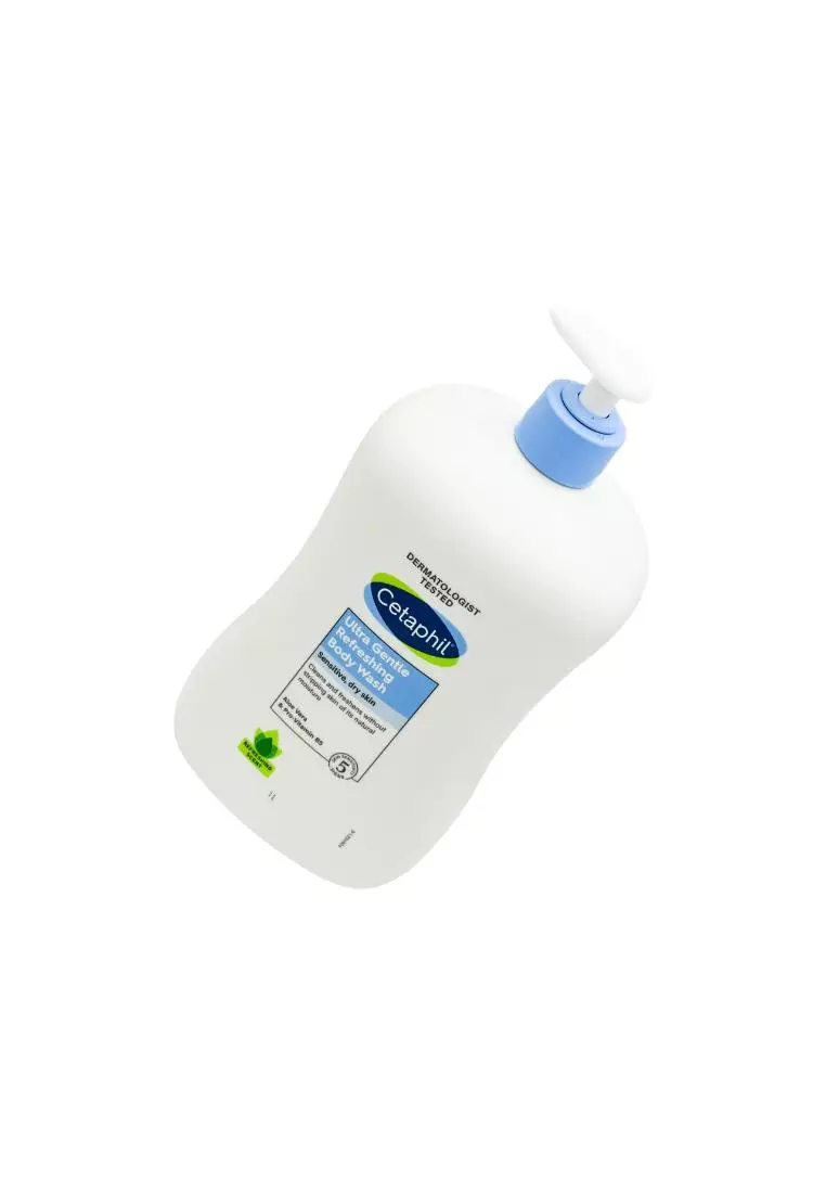Cetaphil Ultra Gentle Refreshing Body Wash (1000ml)