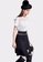 iROO black A-Line Knitted Skirt 72167AAA2463EAGS_3
