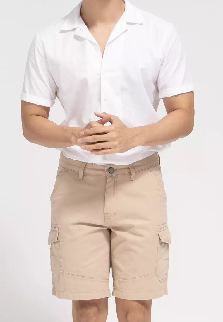 Celana Pendek Cargo Slimfit light Khakis OXCON Short Pants