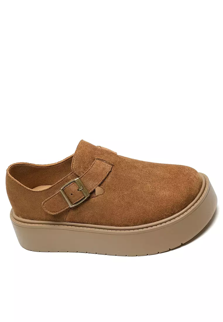 Discount on Twenty Eight Shoes  shoes - SKU: Platform Suede Birkenstocks WW678-3