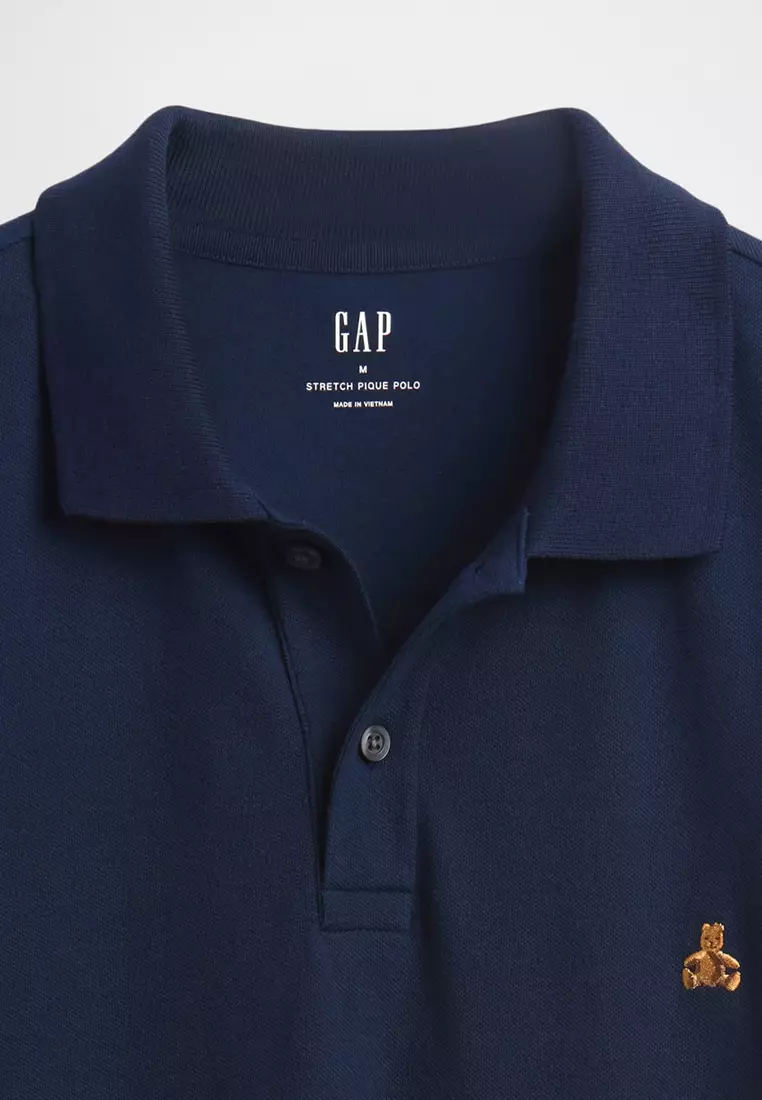 Brannan Bear Pique Polo Shirt