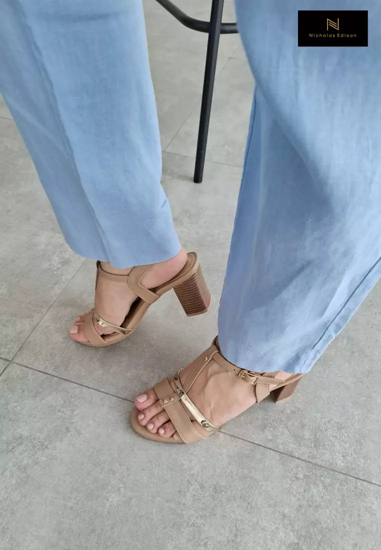 Nicholas Edison Heel Saba Mocca