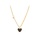 Glamorousky silver Fashion Simple Plated Gold 316L Stainless Steel Heart Pendant with Necklace 22E5EAC437EB19GS_1