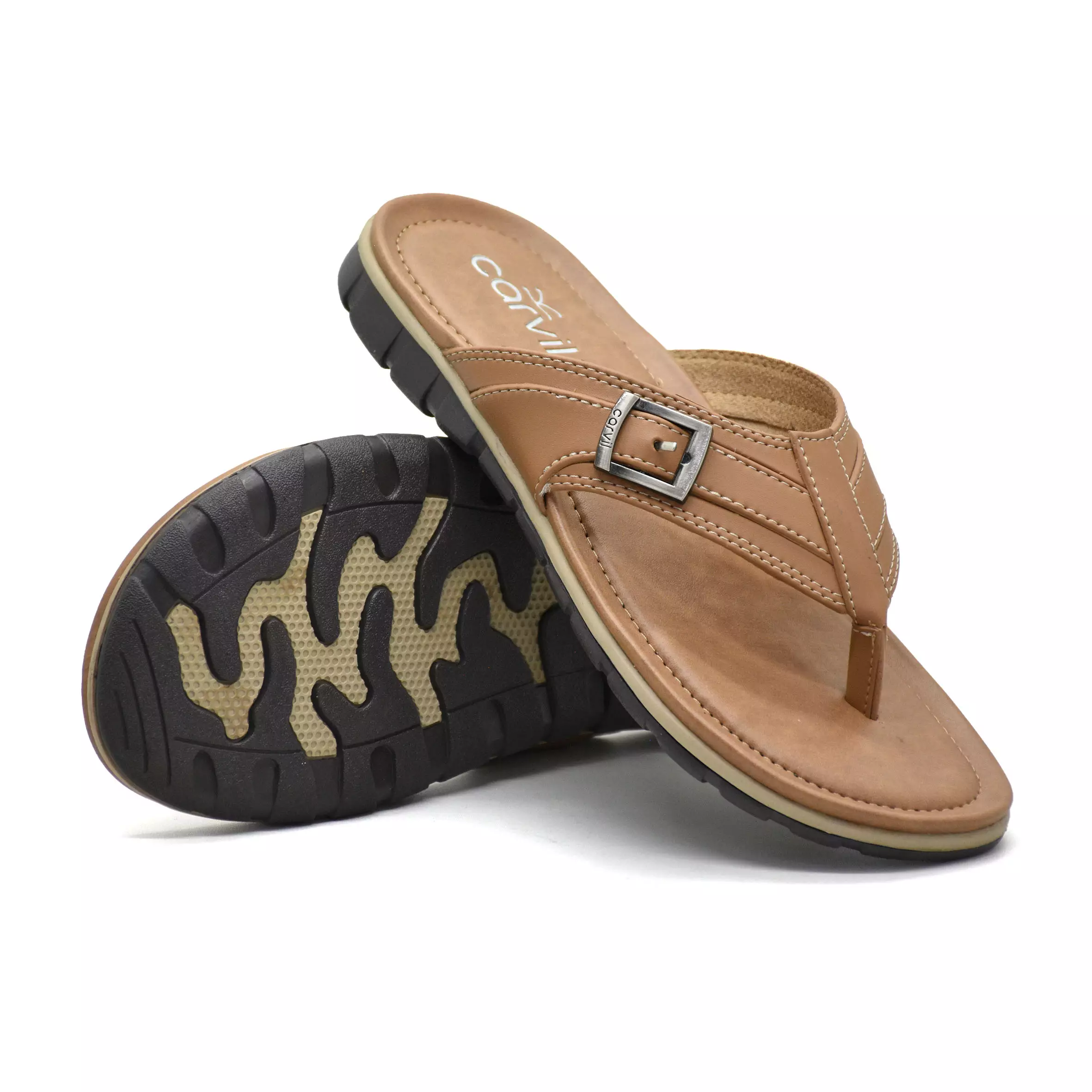 Carvil Sandal Pria Roma-01 M Stone