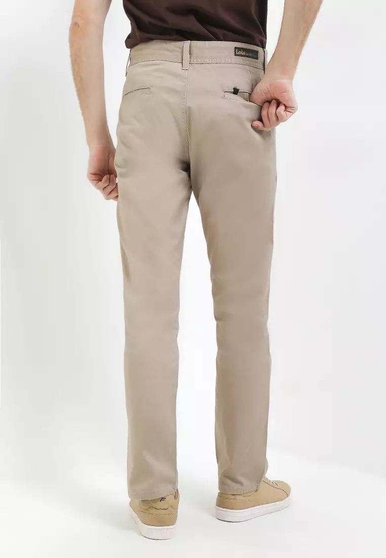 Slim Fit Chino Pants HFL017CR