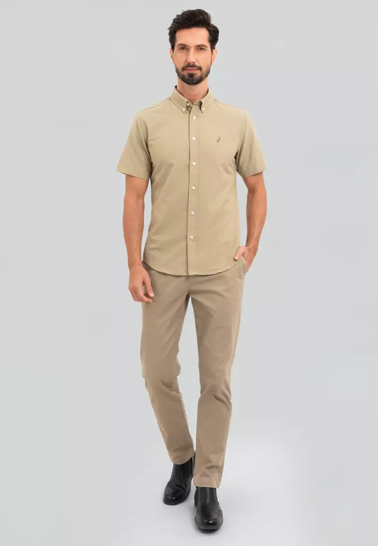 Polo Haus - Men’s Cotton Mix Signature Fit Short Sleeve MBSSVB008
