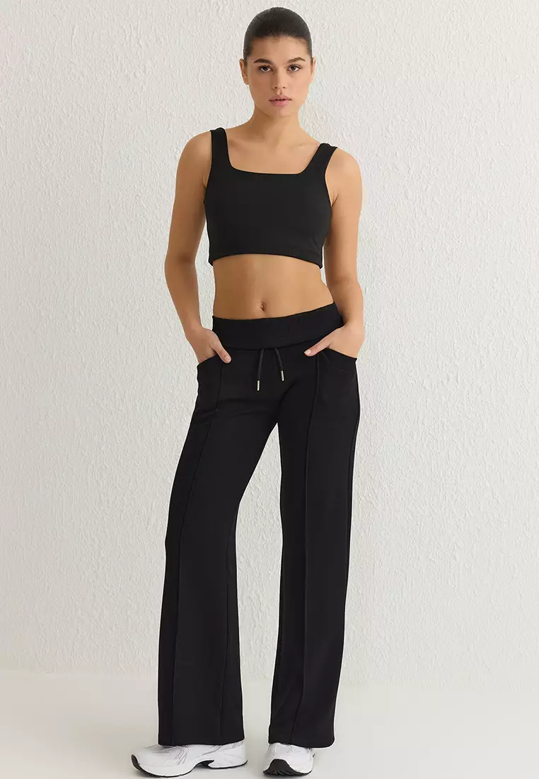 Seam-Detailed Sweatpants