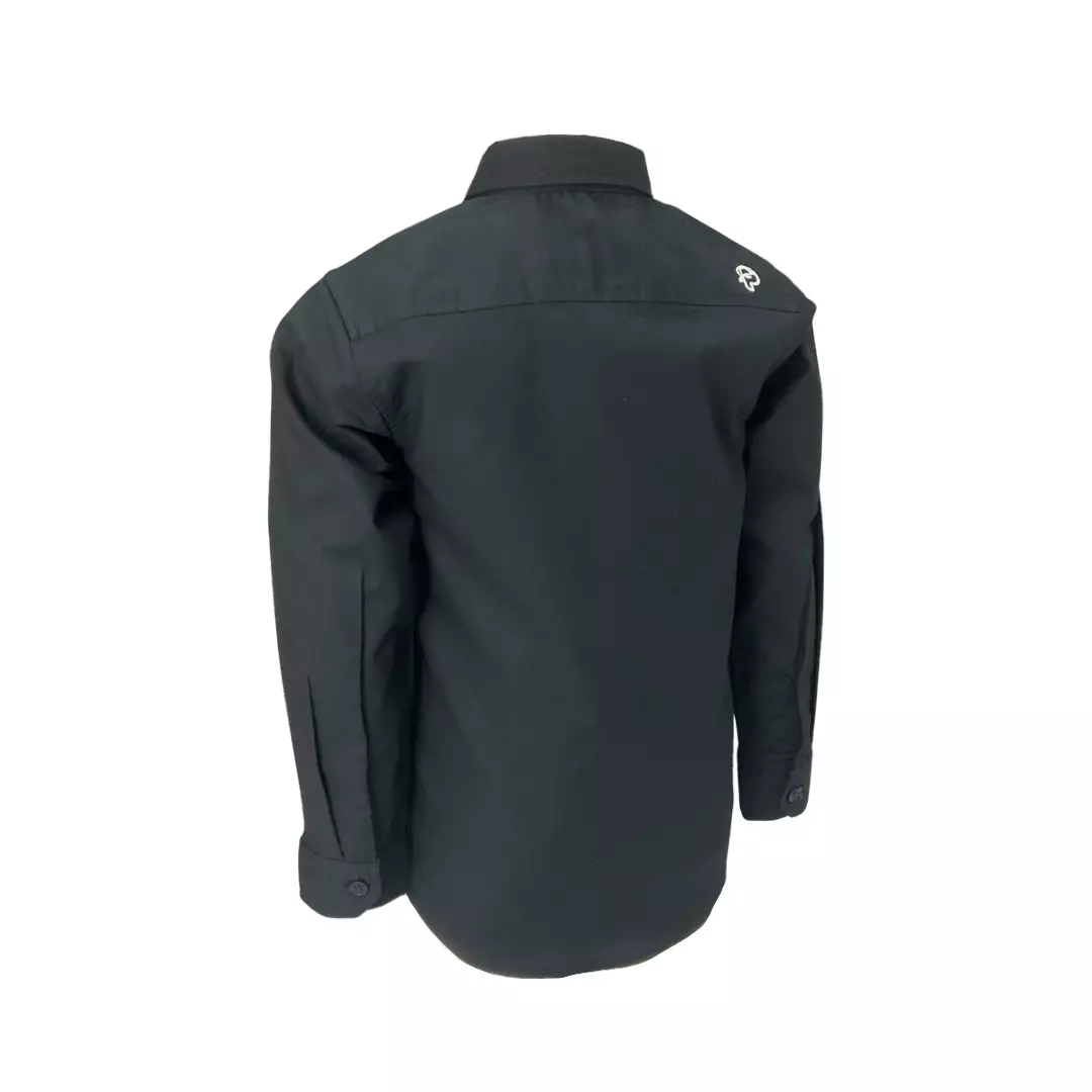 Pingu Kemeja Anak Laki Laki Polos Panjang Hitam 92101131