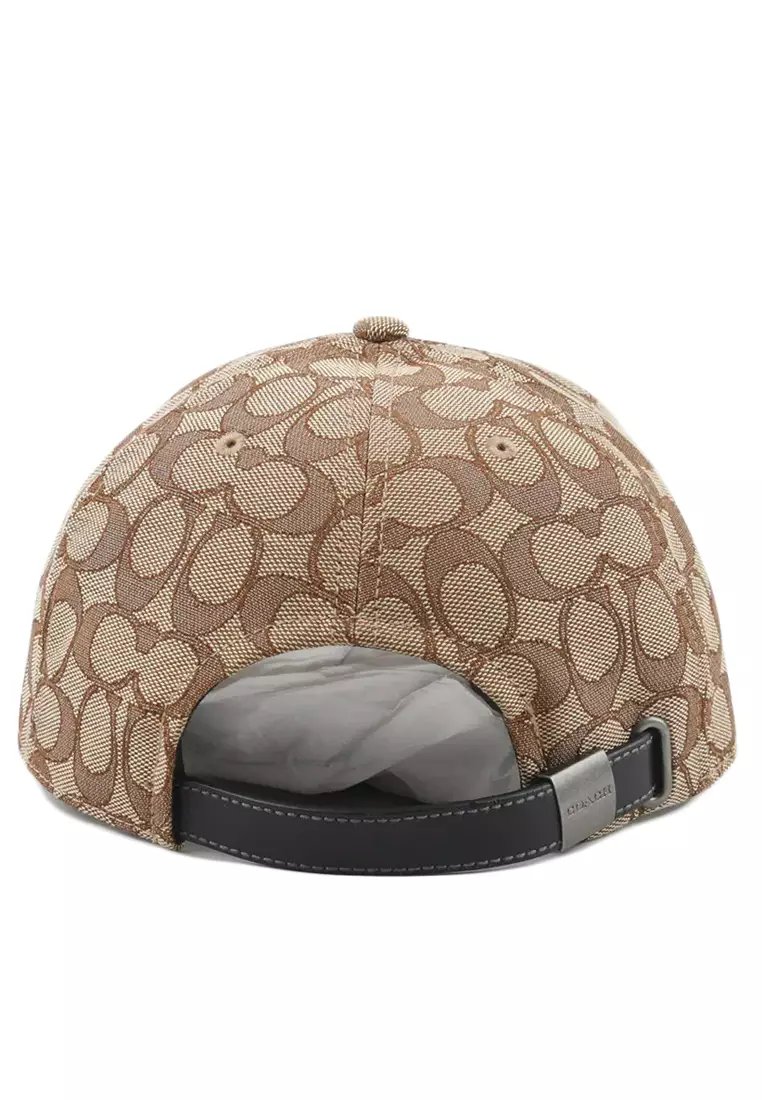 Flat Brim Hat Coach Mens Cap Brown Coach Men Cap Buy Coach Mens