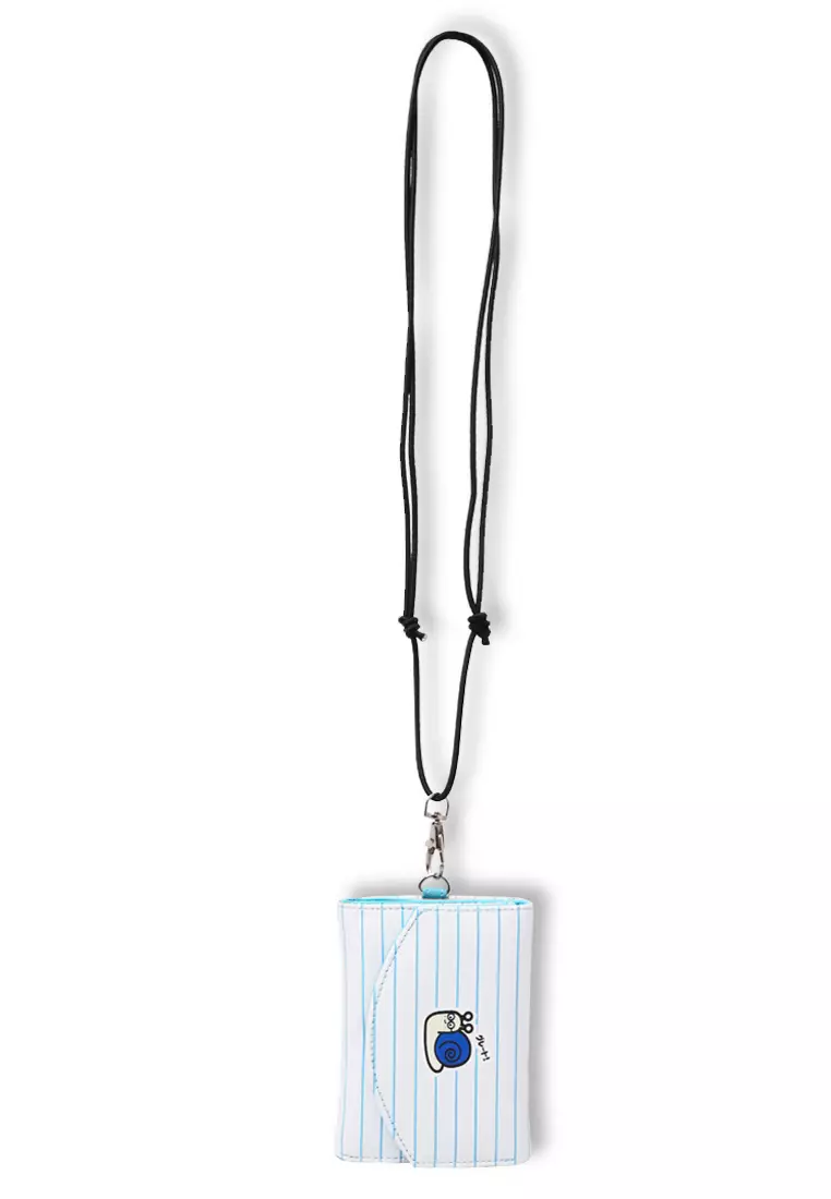 AMC01 Dompet Wallet Kalung ID Card Hazi Putih