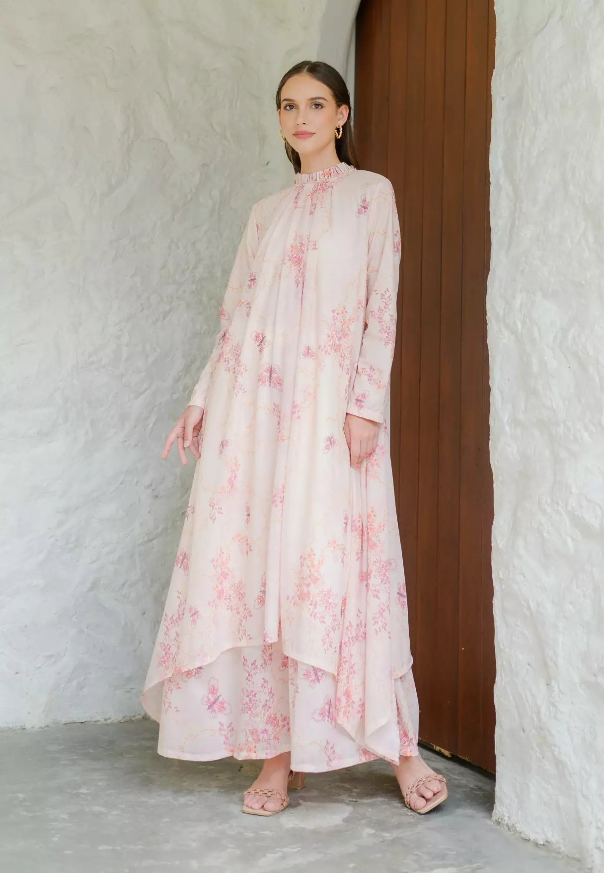 Rochelle Dress - Peach