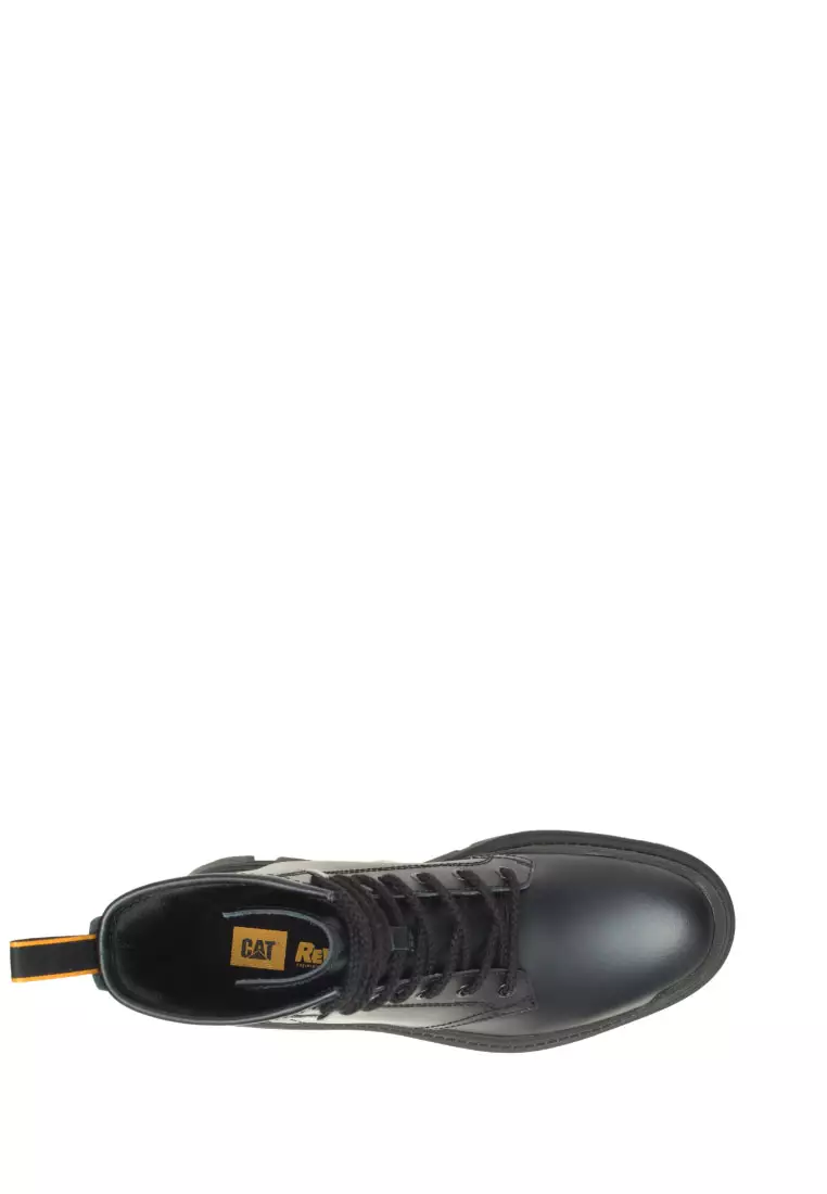 Caterpillar Unisex HARDWEAR HI Leather Boots - Midnight Black (P110893)