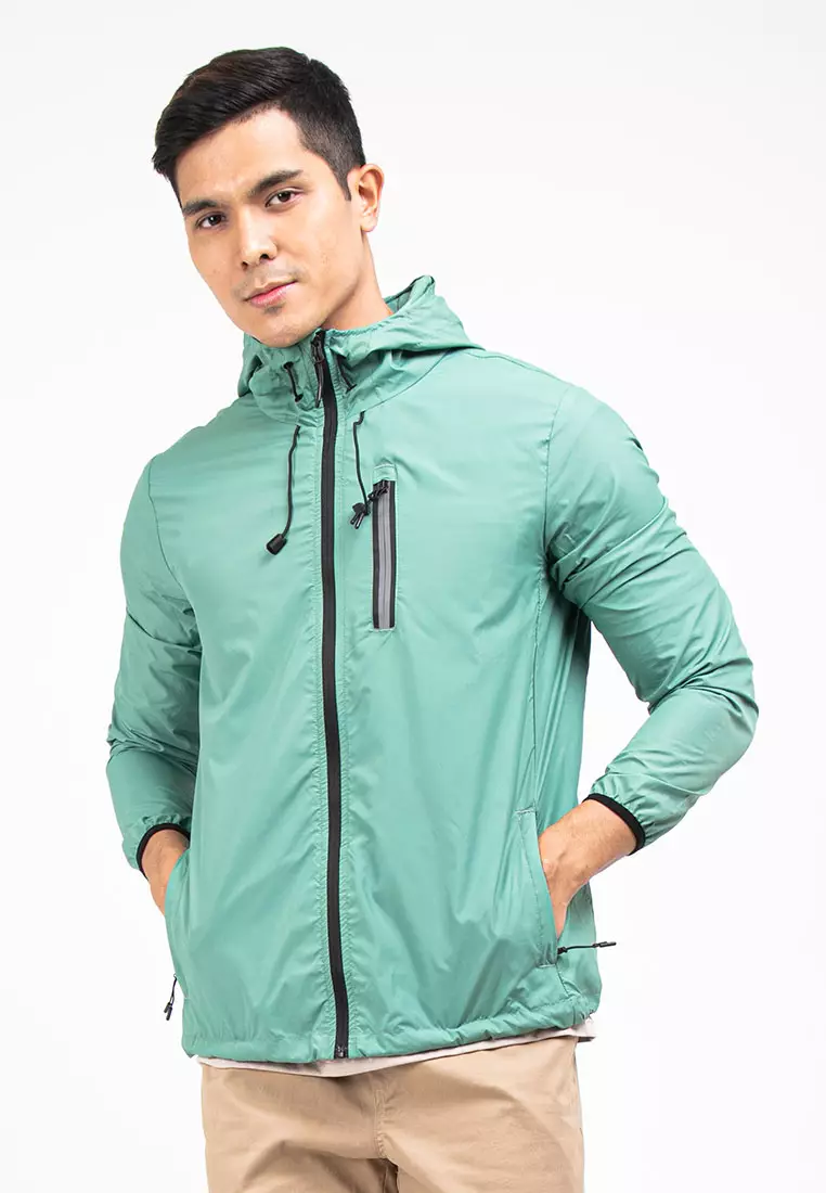 Jogging windbreaker shop