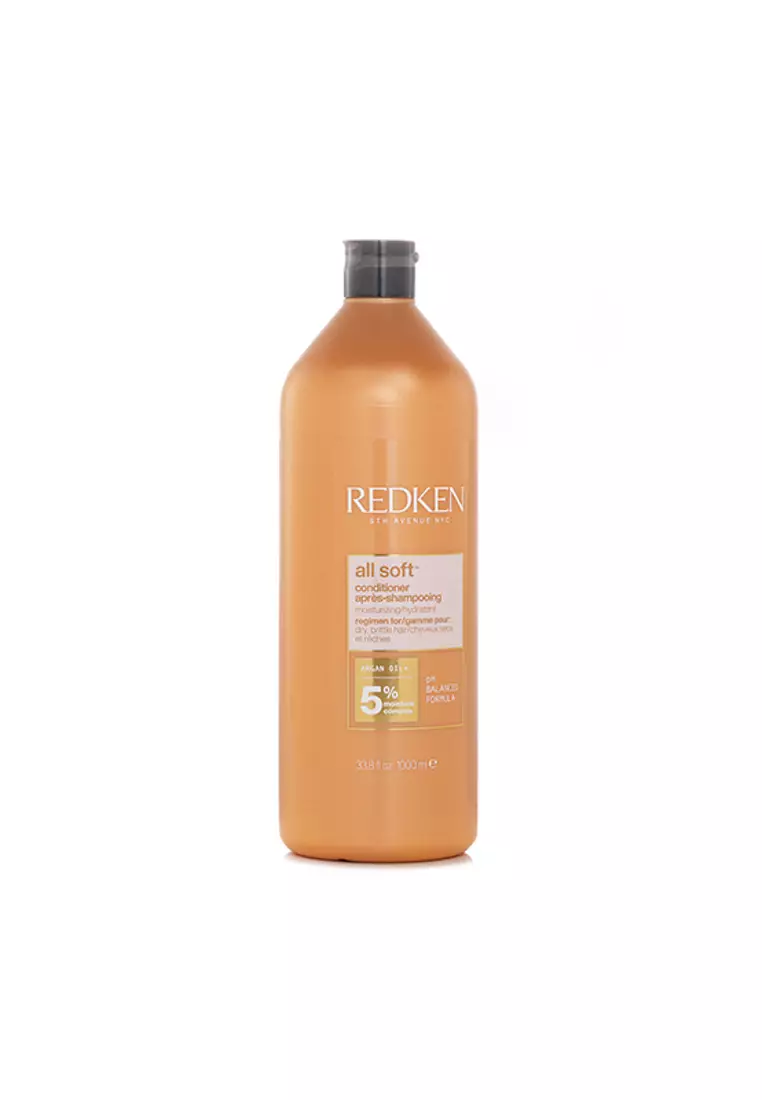 REDKEN - All Soft Conditioner (For Dry/ Brittle Hair) 1000ml/33.8oz.