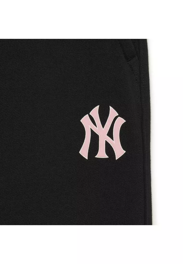 WOMEN'S VARSITY HIGH WAIST WIDE PANTS NEW YORK YANKEES