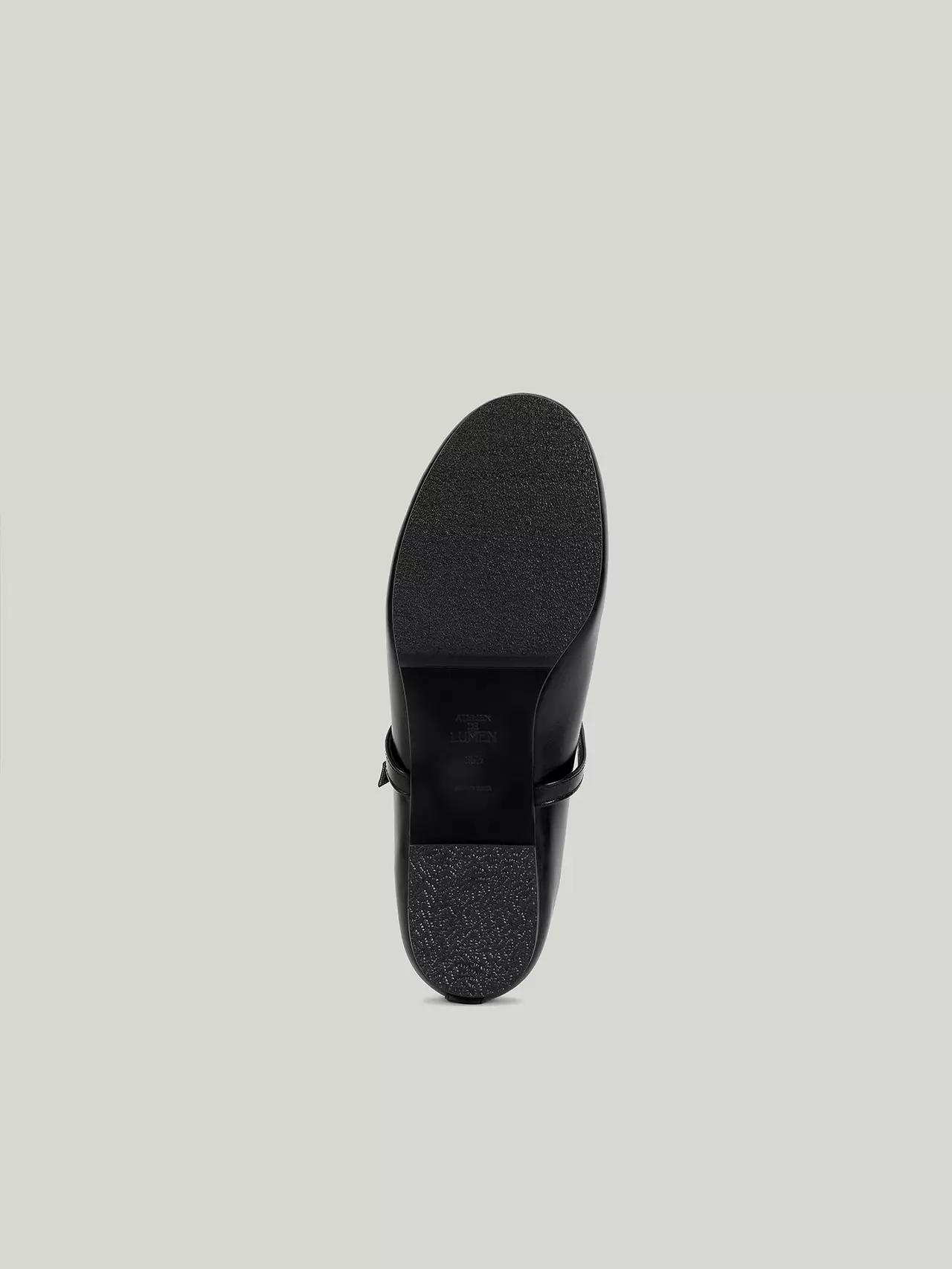 DOUBLE STRAP FLATS soft black