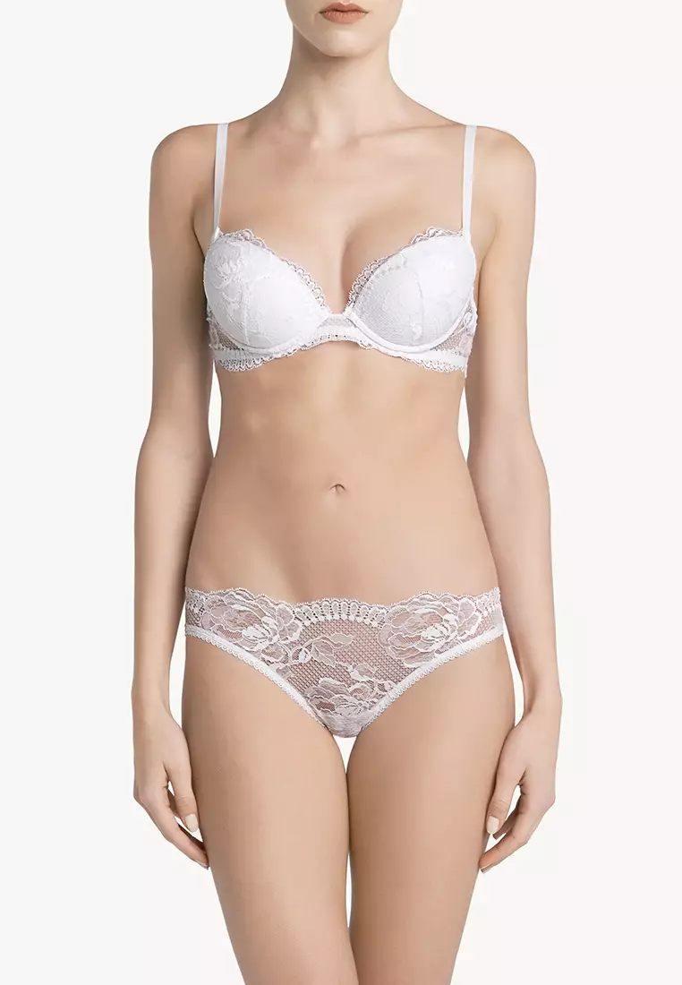 Super Push-Up Lace Beige Bra