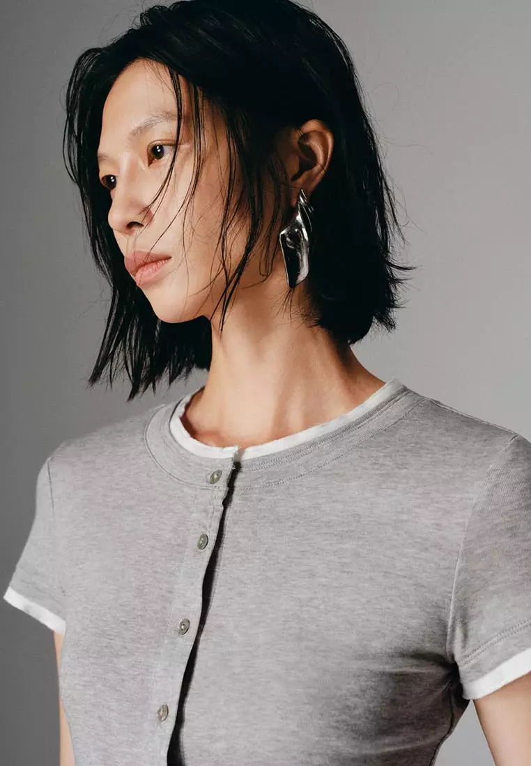 Short Sleeve 2 In 1 Shirts
