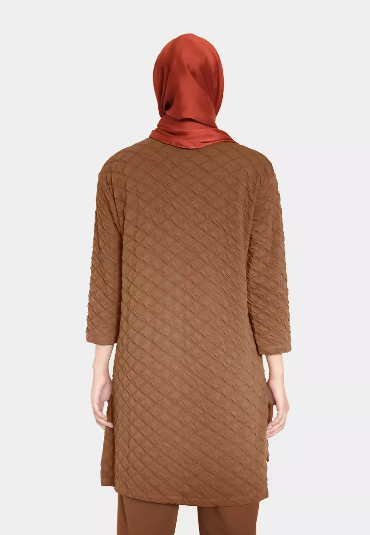 Shakilla Tunik | Atasan Wanita Lengan Panjang - Choco
