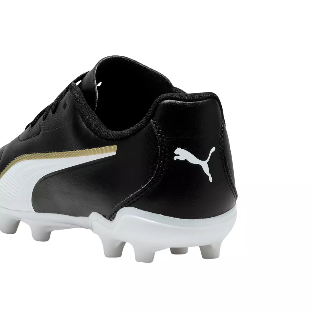 PUMA King 20 Play Fgag Jr 10873502 - Sepatu Bola Anak (Hitam)
