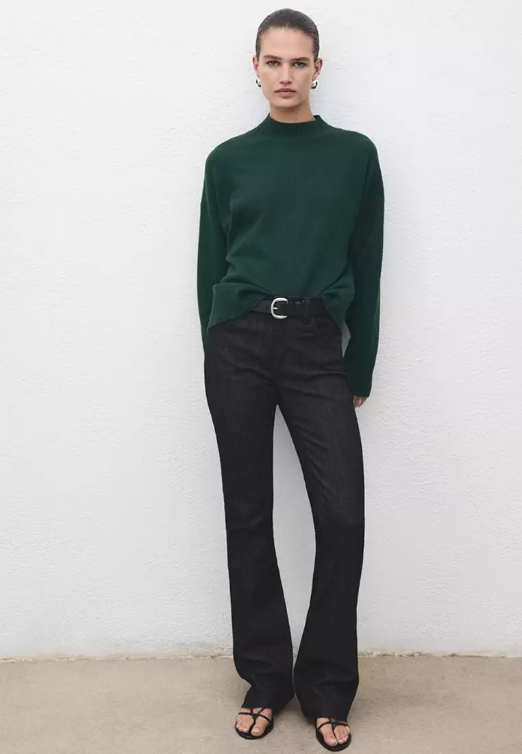 Ribbed Turtleneck Sweater