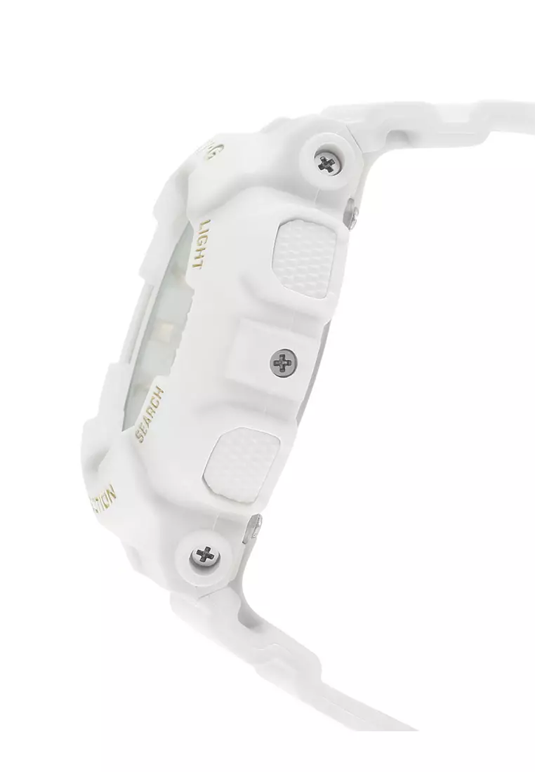 Casio BABY-G Jam Tangan Wanita - White Gold - Resin - BA-110GA-7A1DR