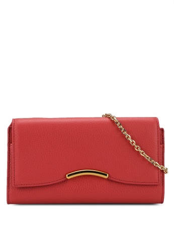 Coccinelle red Dina Sling Wallet 400B9ACDCECA25GS_1