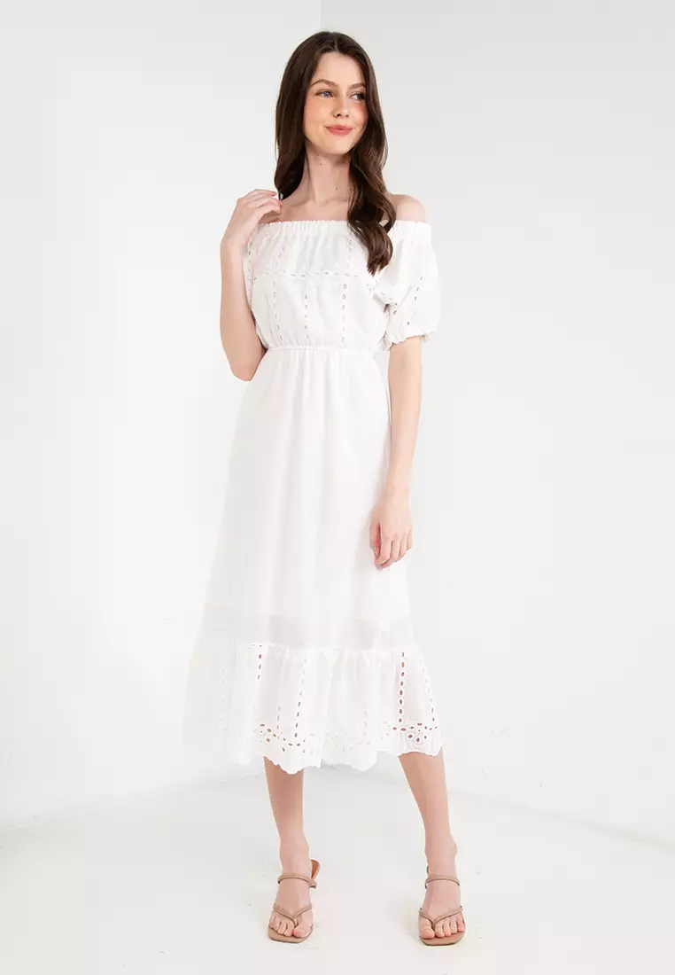 Buy Artist Lora's Fairy White Lace Dress 2024 Online | ZALORA Philippines