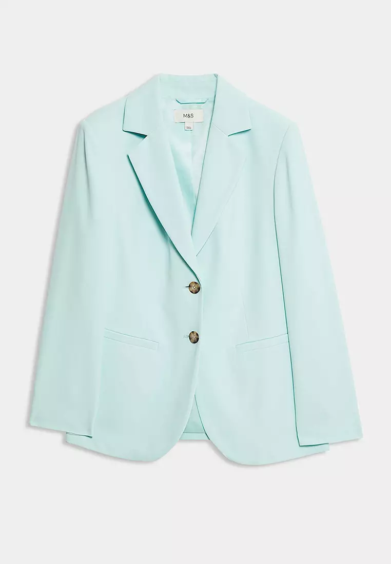 Relaxed Single Breasted Blazer