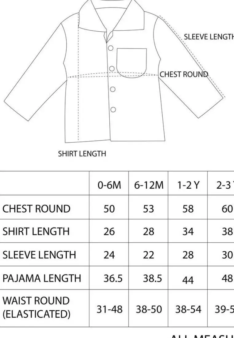 Baby Pajama Set - Up in the Air