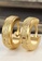 Bullion Gold gold BULLION GOLD Glitter Textured Huggies Earrings 4mm/Gold 86AB2ACB0B8BA7GS_3