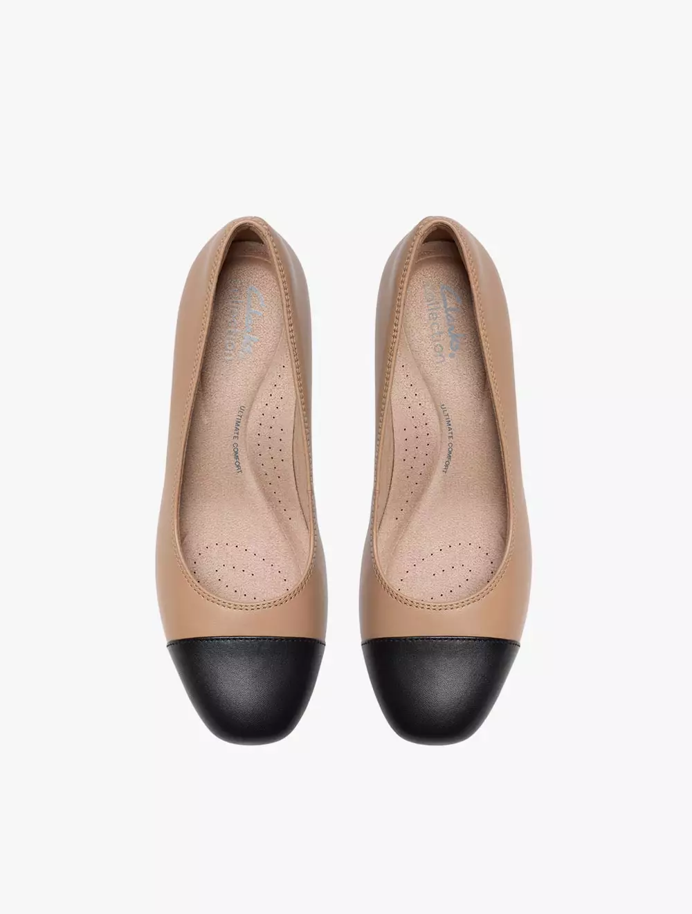 Clarks Iridessa May Beige Leather